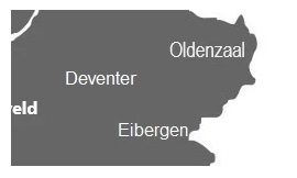 Twente met locaties Oldenzaal en Eibergen.