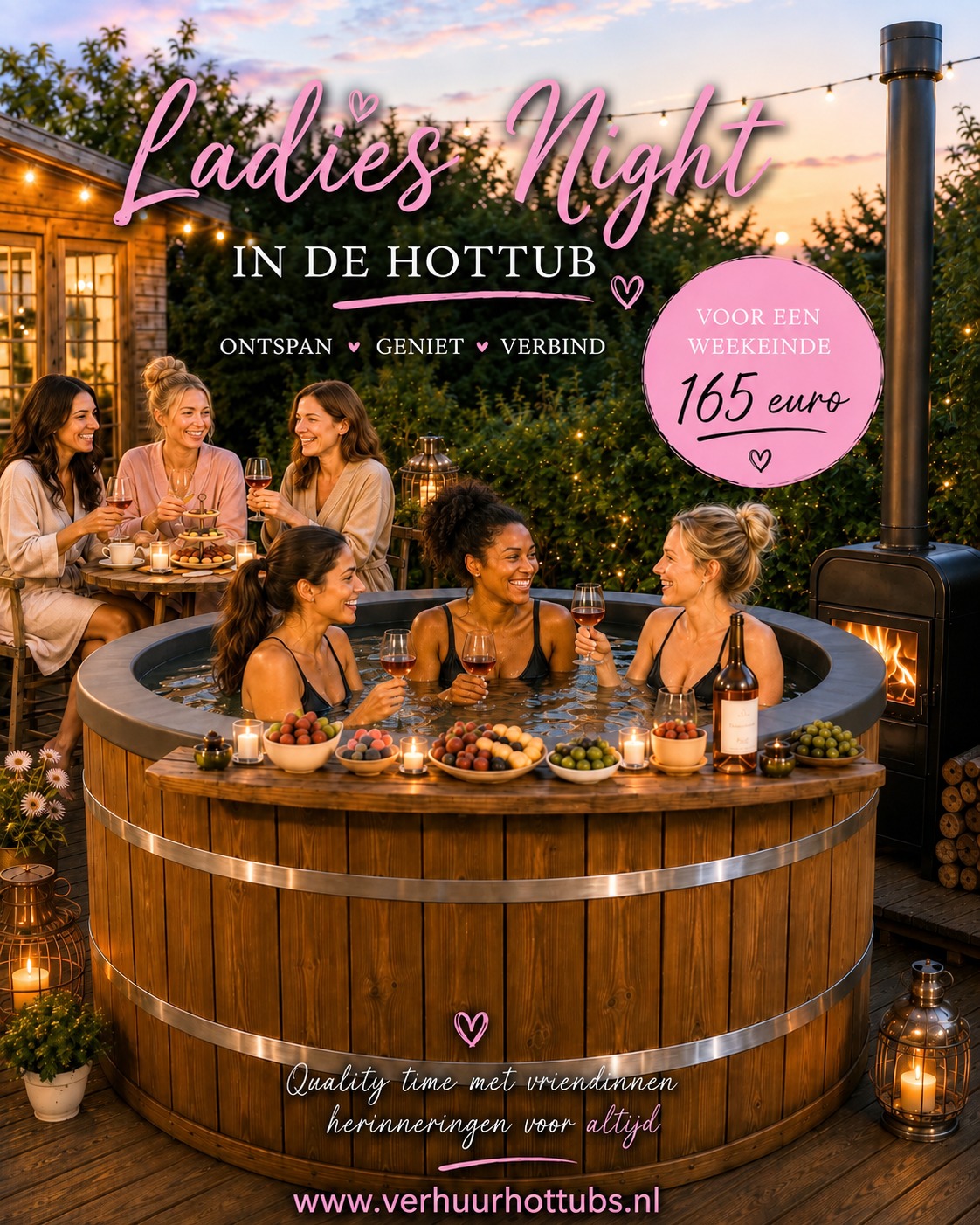 Ladies Night met hottub